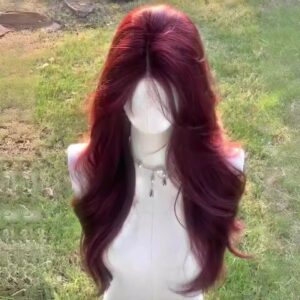 Red Long Wig