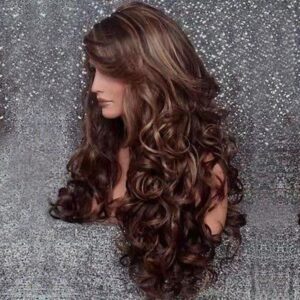 Brown Curly Hair