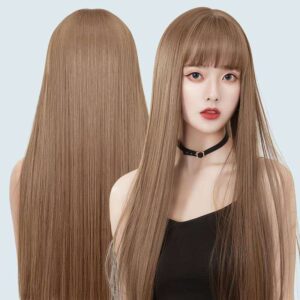 Long Straight Twin Wig